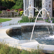 Fountain & pool