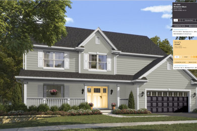 Trendy home design photo in Toronto
