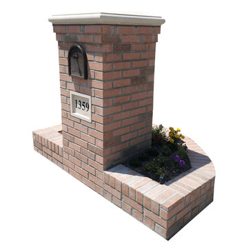 Masonry Brick Mailbox