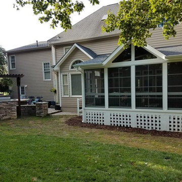 EZE Breeze Screened Porch with T&G Wood Floor in Davidson, NC