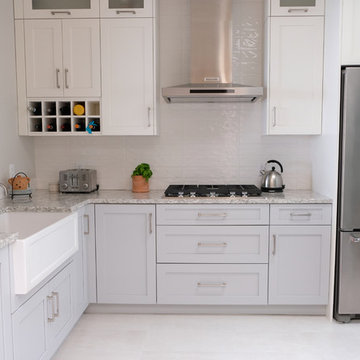 Transitional kitchen design