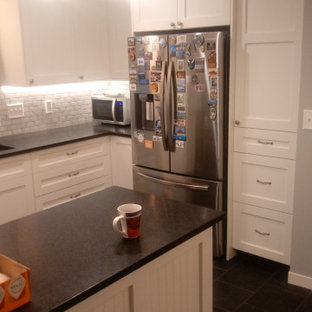75 Beautiful Slate Floor And Wallpaper Ceiling Kitchen Pictures Ideas July 21 Houzz