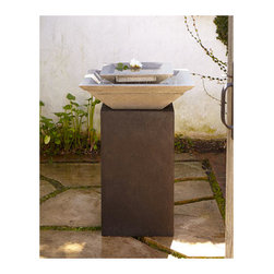 Modern Fountain - Outdoor Fountains And Ponds