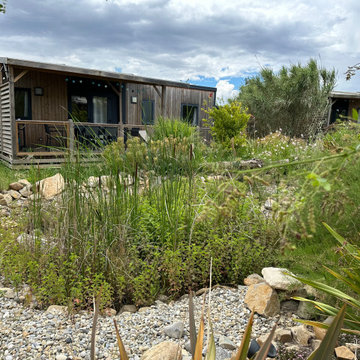 Camping avec bassin pour une biodiversité retrouvée
