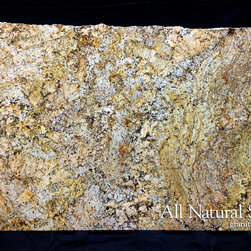 All Natural Stone - Solarius Granite Slab - Kitchen Countertops