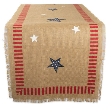 DII 4th of July Jute Table Runner