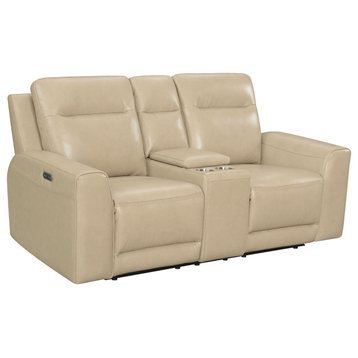 Doncella Power Reclining Console Loveseat