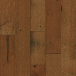 Maple Blackwash - Mohawk Brookedale 5" Wide, Distressed, Engineered Hardwood - Hardwood Flooring