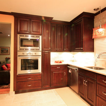 Direct Depot | Dark Stain Traditional Kitchen