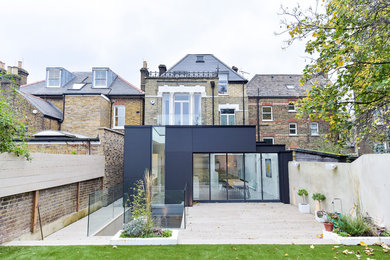 Inspiration for a contemporary house exterior in London.