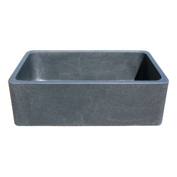 Black Honed Granite Sink