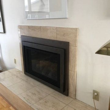 Gas Inserts - Projects Done By Select Fireplaces