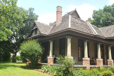 Ornate porch photo in Dallas
