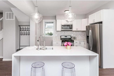 Inspiration for a transitional kitchen remodel in Baltimore