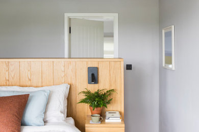 Inspiration for a rural bedroom in Sussex.