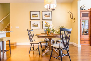 Inspiration for a mid-sized country dining room remodel in Salt Lake City