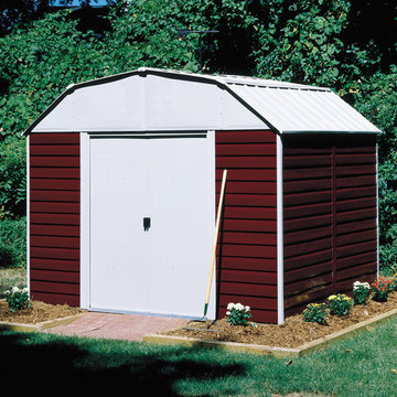 The Arrow Red Barn Series Steel Storage Sheds