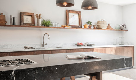 Kitchen Tour: Rich Walnut Warms Up an Elegant, Minimal Design