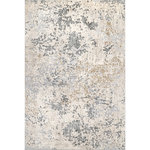 nuLOOM - nuLOOM Chastin Modern Abstract Area Rug, Beige, 10'x14' - Never settle for anything but perfection with this abstract area rug. The uniquely distressed pattern and cohesive colorway pair seamlessly with any decor from modern to bohemian. Machine made from durable, easy to clean polypropylene fibers, this rug is ideal for high traffic areas of your home. Create the home you have always envisioned with our pet-friendly and easy to care for area rugs.