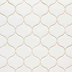 6th Avenue Julia Mosiac in White Matte - Tile