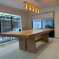 Crafting Po's Dream Timber Dining Table - Dining Tables