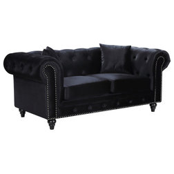Traditional Loveseats by Meridian Furniture