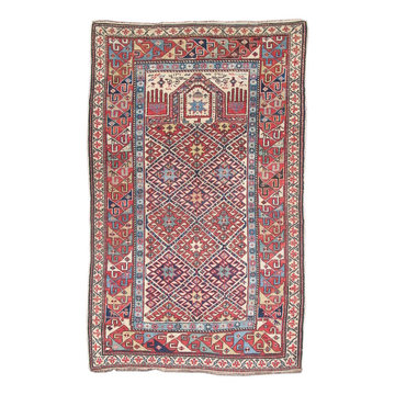 Iconic Shirvan Prayer Rug