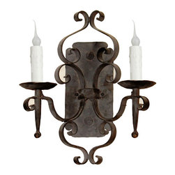 Custom Hand Made Iron Sconces - Products