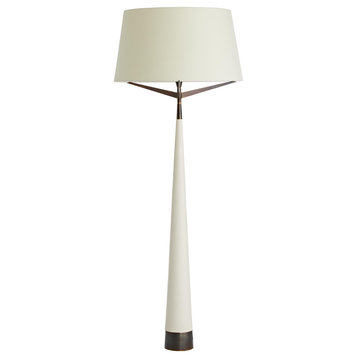 Elden Floor Lamp, Ivory