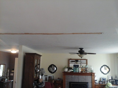 Need Help With How To Finish Ceiling