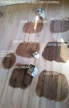 Duraseal Stain Color Chart