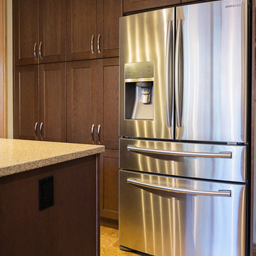 Transitional Kitchen Remodel in Calgary, Alberta