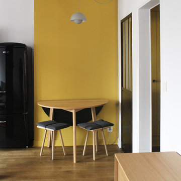 Restructuration et aménagement d'un appartement, Paris XXe - Coin repas