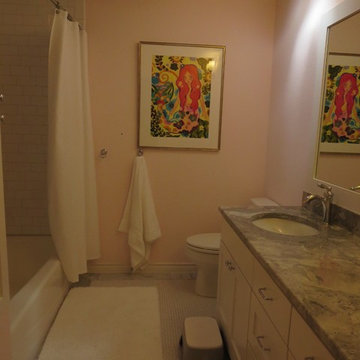 Transitional kids bathroom, Austin, TX