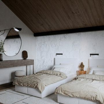 Maison contemporaine au caractère naturel