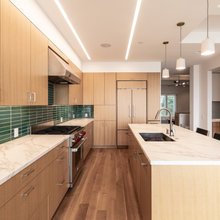 green backsplash tiles