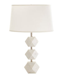 STACKED MARBLE LAMP - Table Lamps