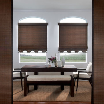 Beautiful Woven Wood Shades And Panels