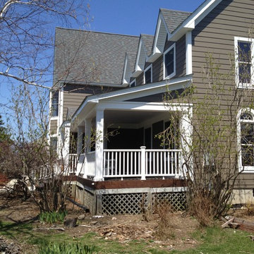 Warwick Ny Hardie siding and Hardie trim project.