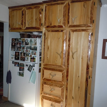Rustic Cedar Kitchen