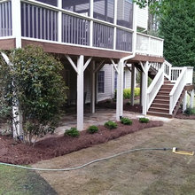 Under deck Patio