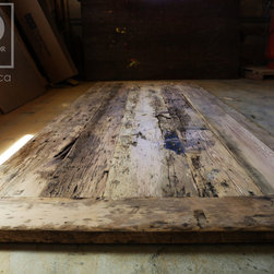 Ontario Barnwood Distressing Kept - Table Tops And Bases
