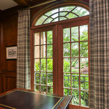 Wood Windows in Handsome Home Office - Renewal by Andersen Georgia