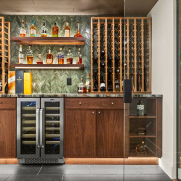 From Concrete to Mid-Century Modern Retreat in Slingerlands, NY – Wine or Whiske