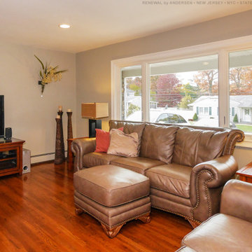 Large Window Combination in Nice Living Room - Renewal by Andersen NJ / NYC