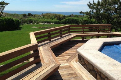 Inspiration for a transitional deck remodel in Boston
