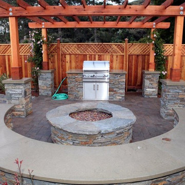 Concrete Gas Fire Pits