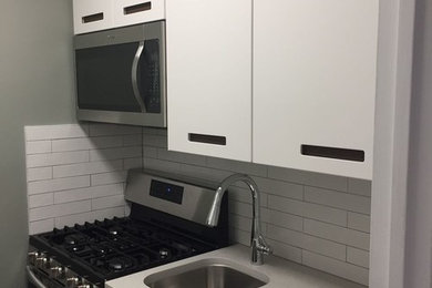 White + Black Kitchen Remodel