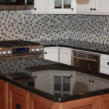 Severna Park Kitchen reusing granite top from old layout