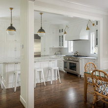 Library sconces in kitchens